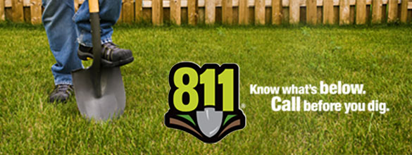 call 611 before you dig